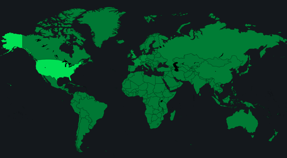 World Map Finished poster